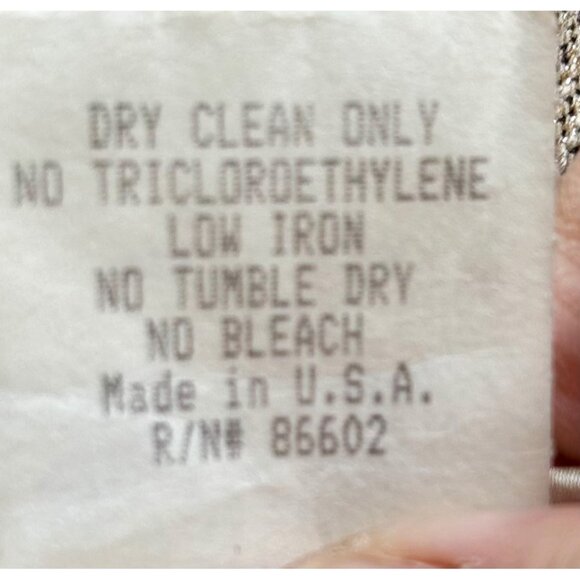 Maria Bianca Nero Elegant Timeless Silk Blend Sheath Dress Made in USA Sz LARGE - Picture 7 of 8